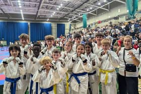 The HAITO Karate team in Crawley.