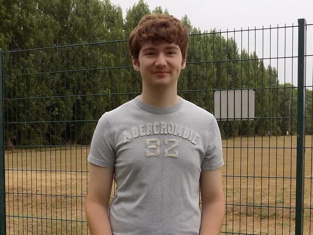 Max Wood from The Deepings School