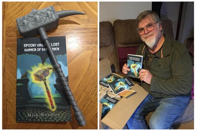 Spoony and the Lost Hammer of Darkerden is the debut novel by Thorney-based fantasy adventure author, Mark Woodley.