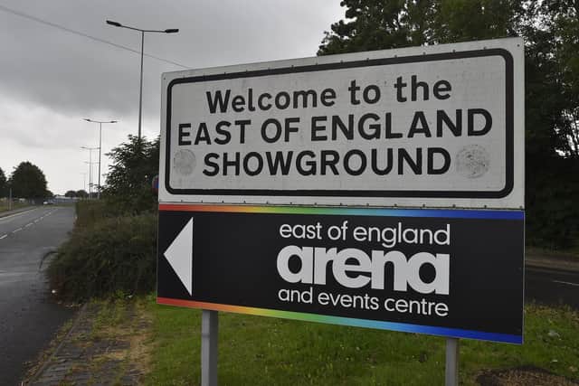 Plans have been drawn up to create a car storage and distribution depot at the East of England Showground in Peterborough.