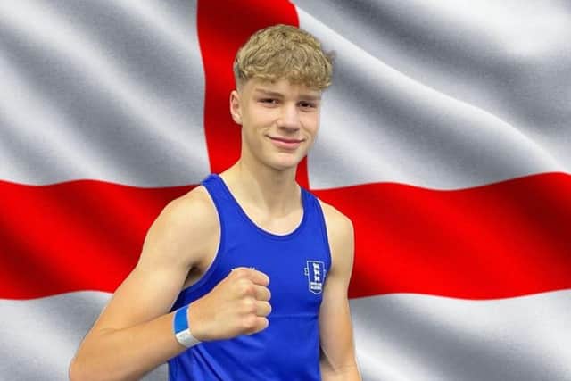 Alfie Baker left the Tri-Nations with a silver medal.