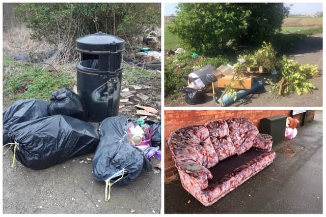 Three residents were fined after using unlicensed rubbish carriers