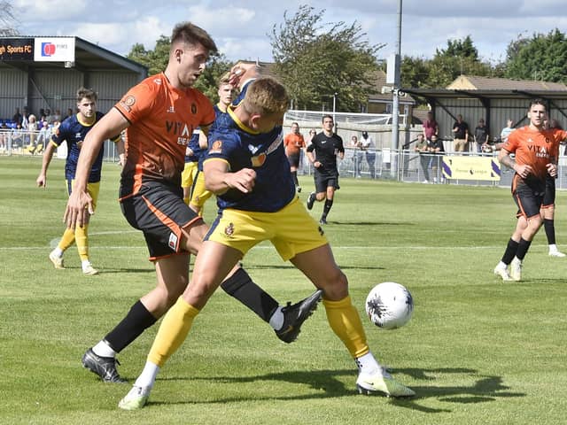 Connor Johnson (left) starts a three-match suspension after the Maunsell Cup Final. Photo: David Lowndes.