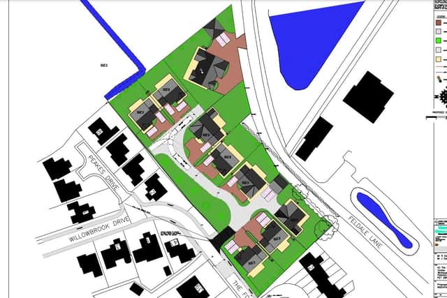 The site plan.