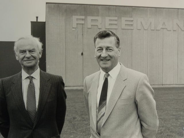 Ralph Aldred outside the former Freemans Gratton, which opened its catalogue shopping warehouse in Peterborough in 1969 and once employed 3,000 staff before closing in 2009.
