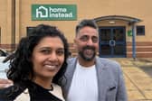 Krupa and Jitin Topiwala, owners of Home Instead Peterborough, Oundle and The Deepings