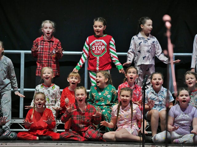 Peterborough Performing Arts Christmas on Broadway show at the New Theatre.