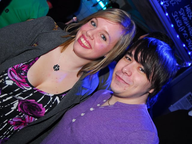 A night out in 2010 at the Met Lounge in Peterborough