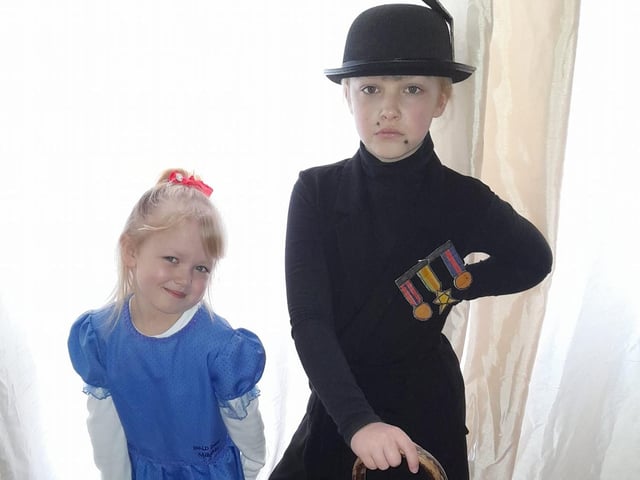 Kaysie, 10, Nanny McPhee - Elise, 5, Matilda
