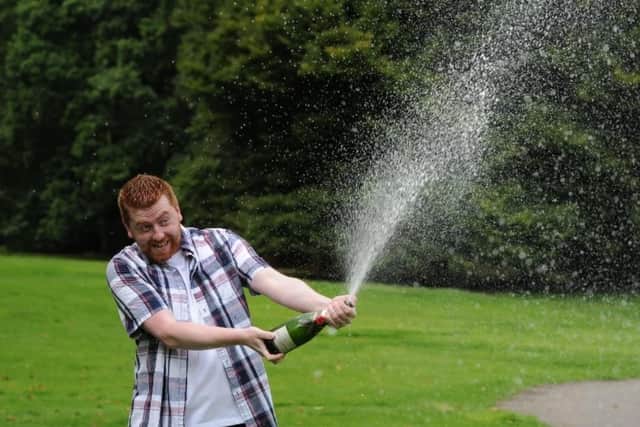 Dean Weymes, Set for Life National Lottery winner, pictured by David Lowndes in August 2019.