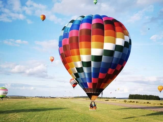 Thorney-based hot air balloonist Gary Davies has flown all around the world in 'Shepherd's Delight, his prized balloon which can reach heights of up to 10,000 feet.