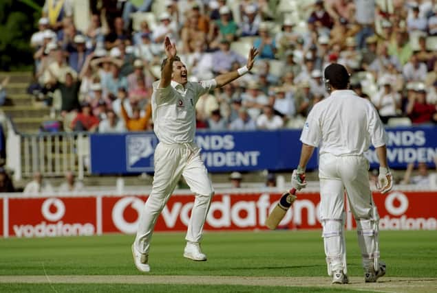 Andy Caddick will play against Peterborough Town at Bretton Gate this summer. Photo: Adrian Murrell/Getty Images.