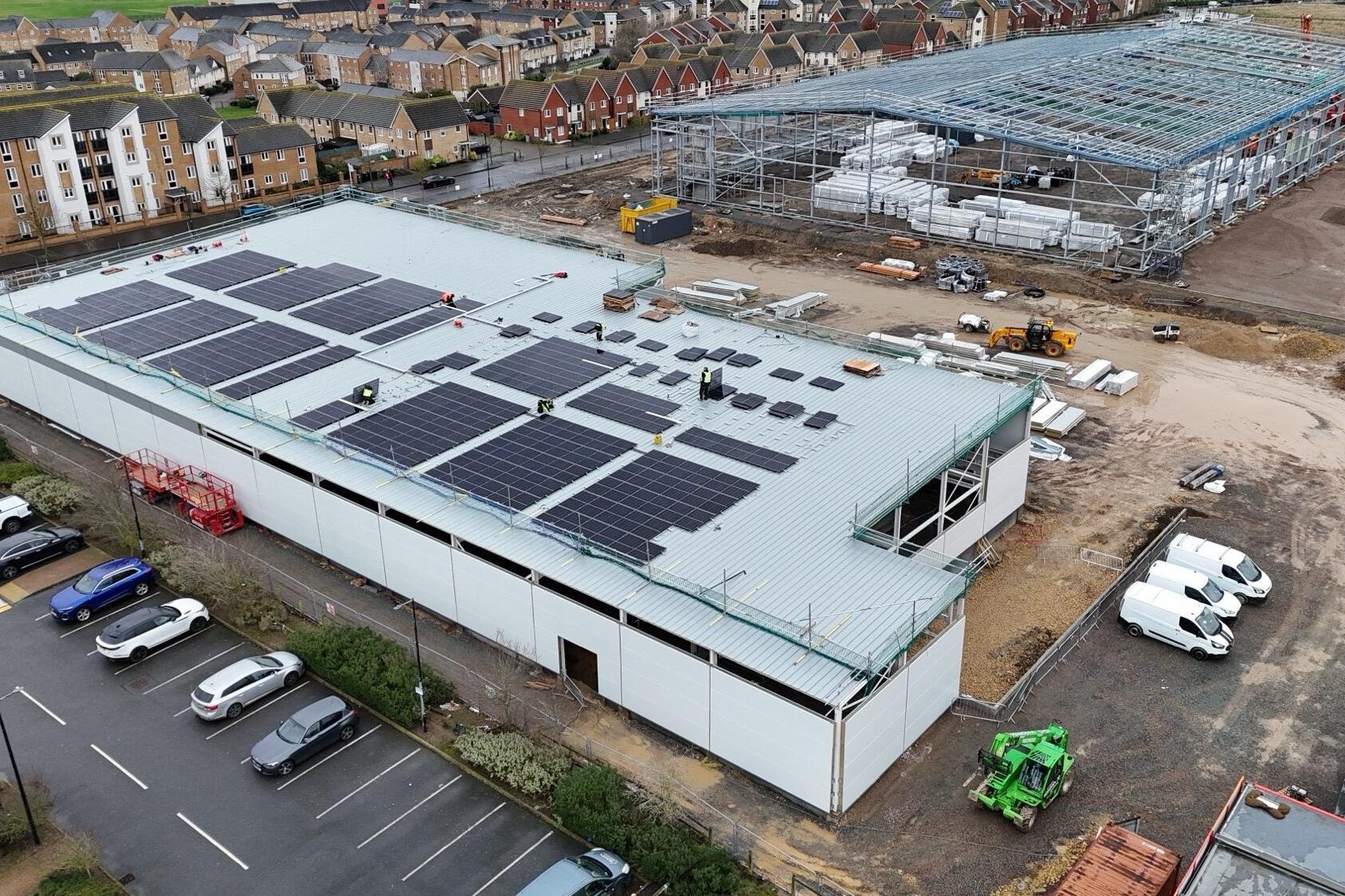 Lidl Rdc Newbridge Images reveal progress of jobs-creating Lidl-led commercial hub under ...