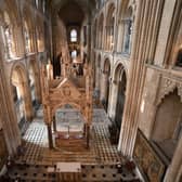 The majestic  Peterborough Cathedral