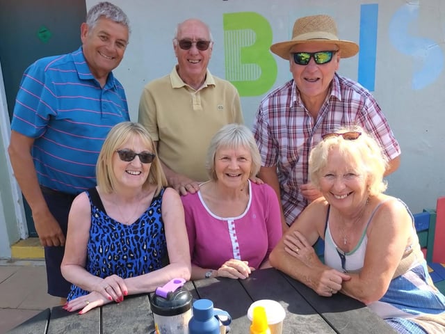 Former COPS friends from the early 90's met up at the birthday weekend