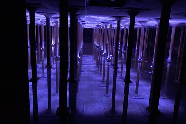 The Buffalo Bayou Cistern – an underground water reservoir built in the 1920s