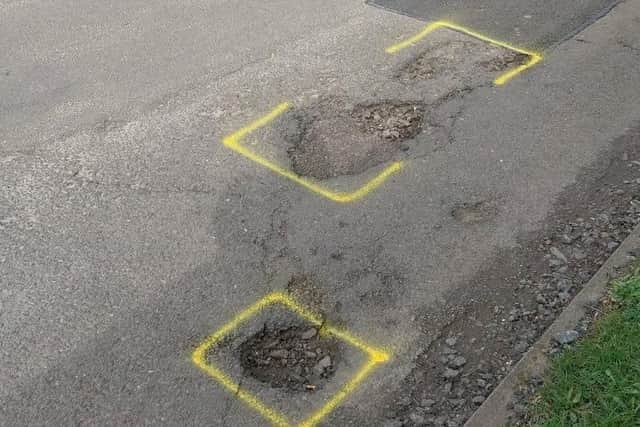98 potholes were documented along North Brink, Cambridgeshire, during the days preceding the crash that caused the deaths of Declan Berry and Eden Bunn.
