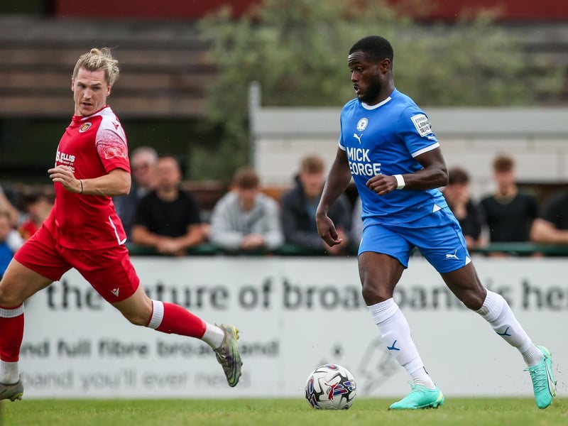 He's better facing the opposition goal and one driving run alost created an equaliser - 6.