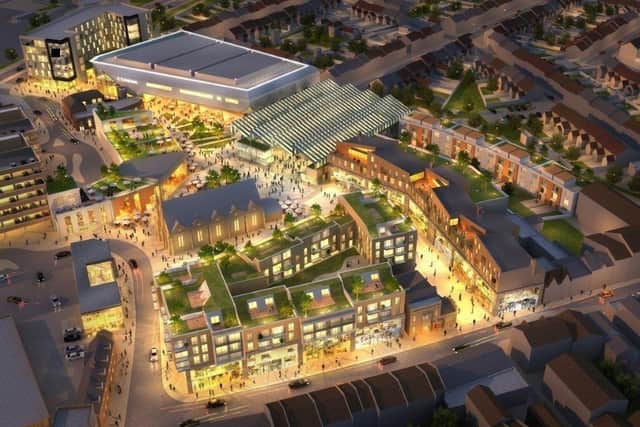 Artists impression of an earlier proposed transformation of the North Westgate area.