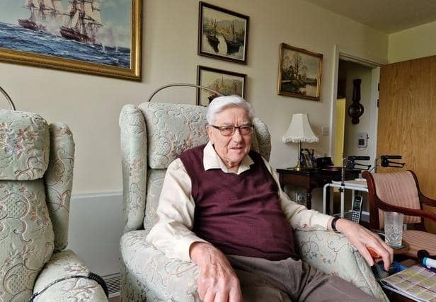 Peter Shears, 94, says Lapwing Apartments has given him a 'second chilchood'