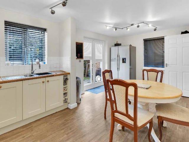 The kitchen/diner