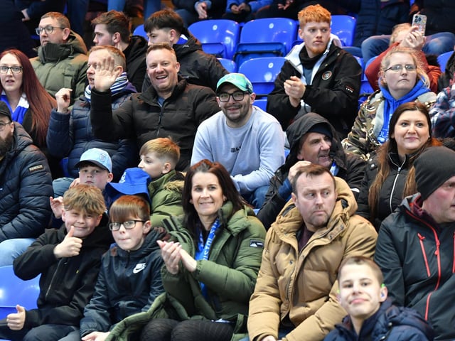 Posh v Port Vale fans gallery