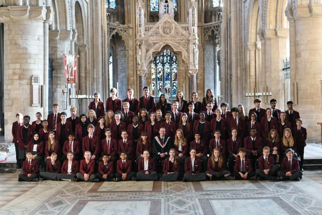 The King's School speech day at Peterborough Cathedral