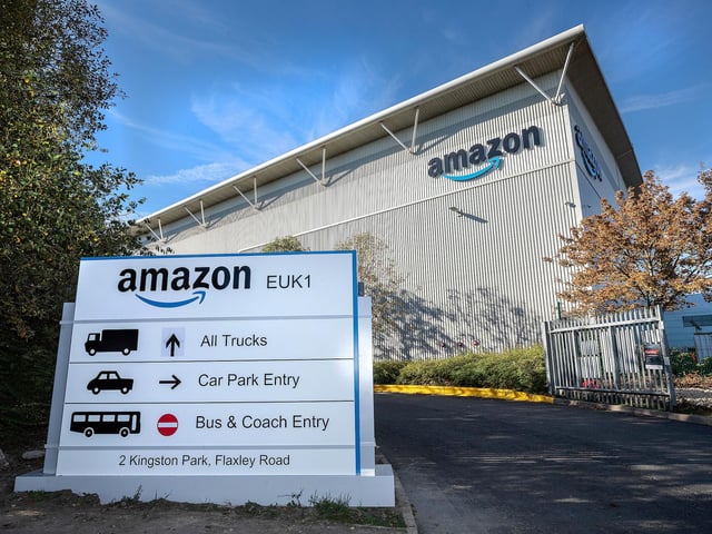 The new distribution centre at Peterborough