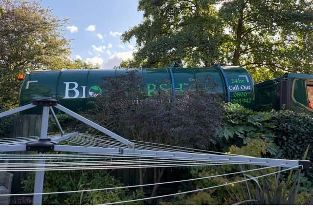 Large tankers are on site in Peterborough to help tackle the problem.