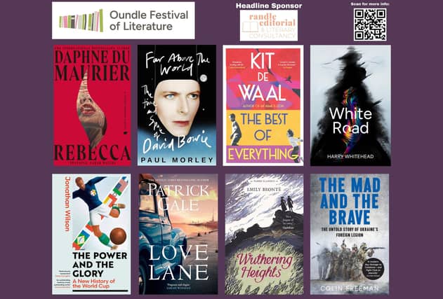 Coming soon from the Oundle Festival of Literature