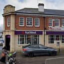 The NatWest branch in Lincoln Road, Peterborough, that is earmarked for closure next month.