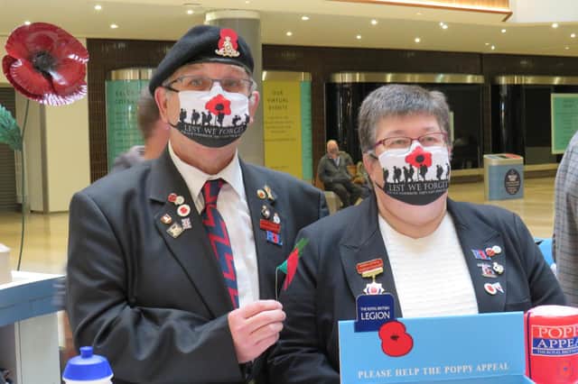 Peterborough's Poppy Appeal organisers Malcolm and Sandy Foster