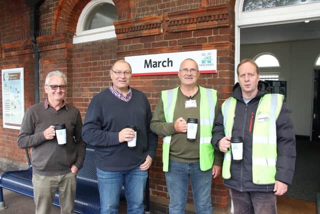 Cllr Chris Seaton, Chairman of the Hereward Community Rail Partnership board
