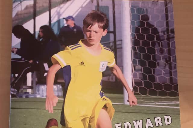 Edward Cozens in action