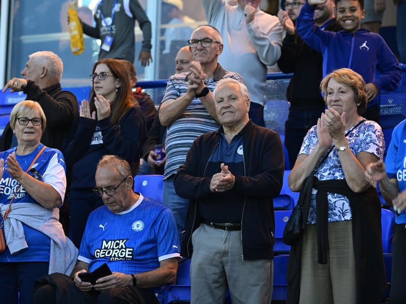 Posh fans' gallery v Stevenage