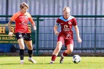 Action from a Deeping Rangers Ladies game. Photo Jason Richardson.