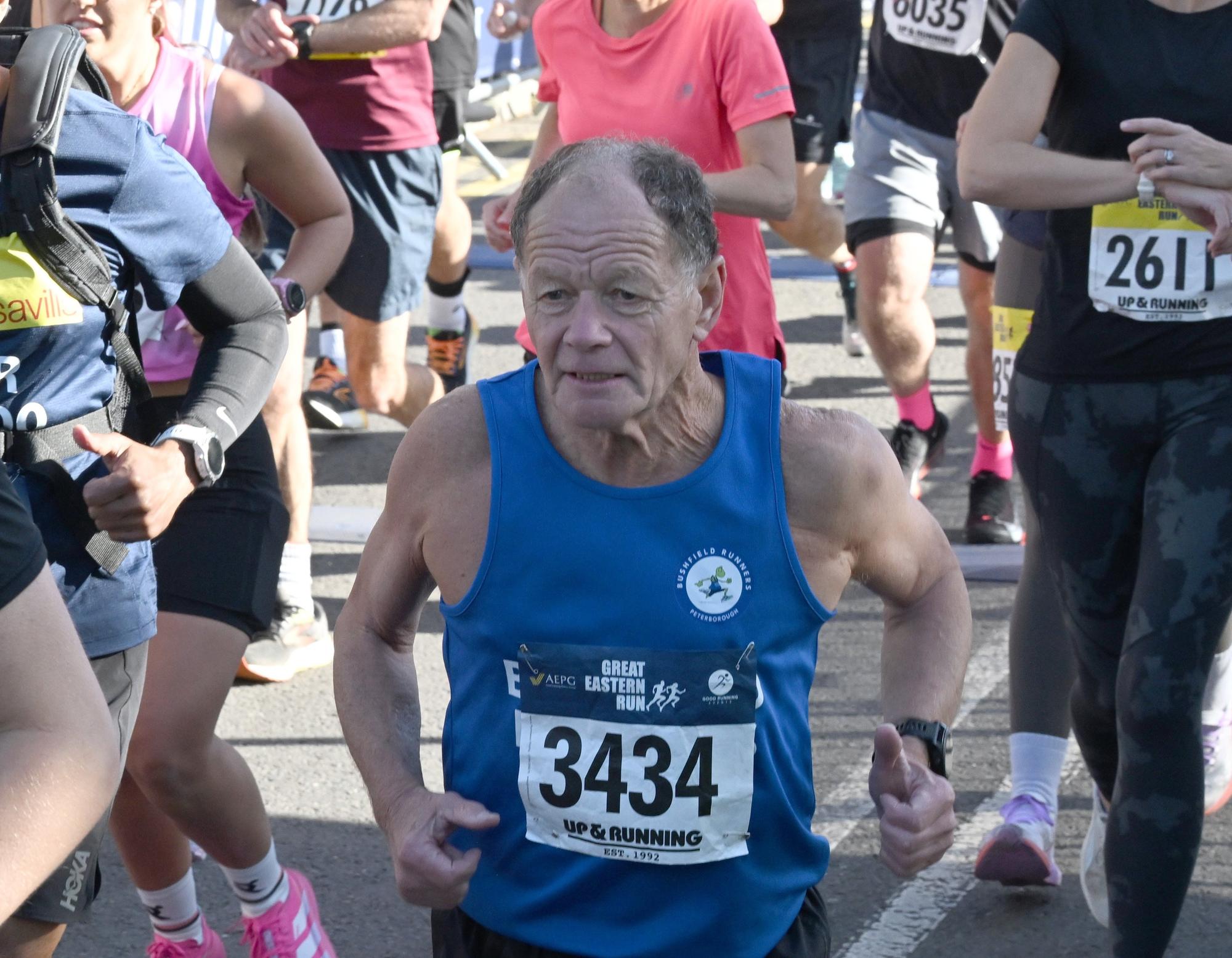 Ever present Eric finishes first in the Great Eastern run and other local ...