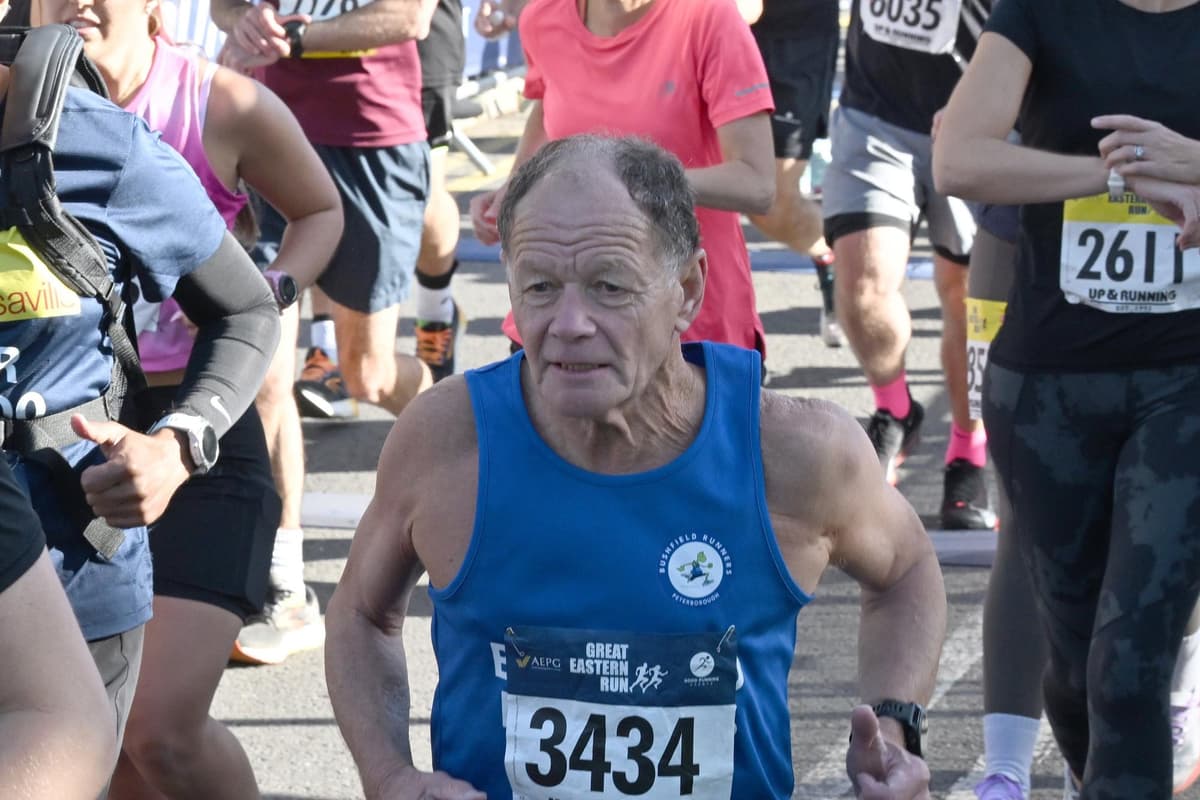 Ever present Eric finishes first in the Great Eastern run and other local ...