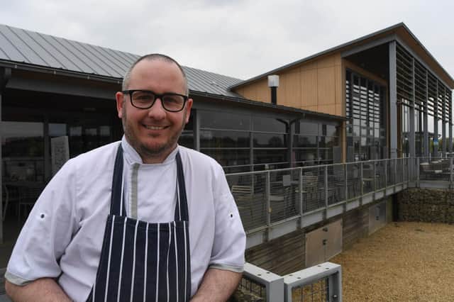 Chris Newman, the new head chef at the Lakeside Kitchen, Ferry Meadows