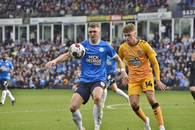 Pleasing to see him getting involved much further up the pitch in this game and he set up the second goal with a strong run, even though his through ball to Ricky-Jade Jones was a fortunate one.