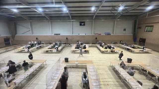 The count has begun