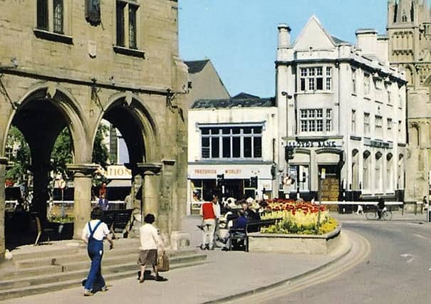 Cathedral Square in the early 1970s