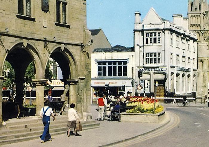 Cathedral Square in the early 1970s