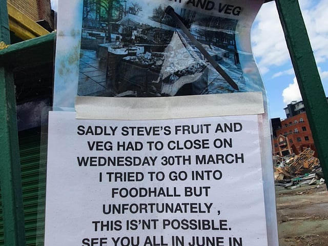 The demolition of Peterborough market has now been completed.