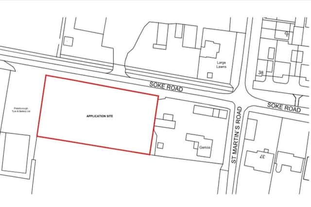 The site plan.
