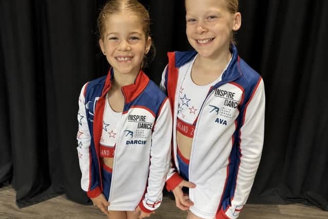 Ava and Darcie Stewart are to represent Great Britain at the Dance World Cup this year.