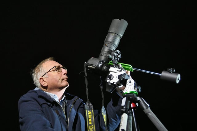 Legendary PT snapper and astronomy enthusiast David Lowndes likes to get out and enjoy the night sky whenever he can.