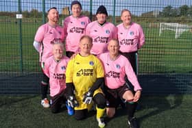 The ICA Sports Palermo walking football team.