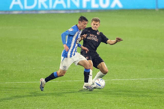 Lucca Mendonca in action for Peterborough United. Photo: Joe Dent.