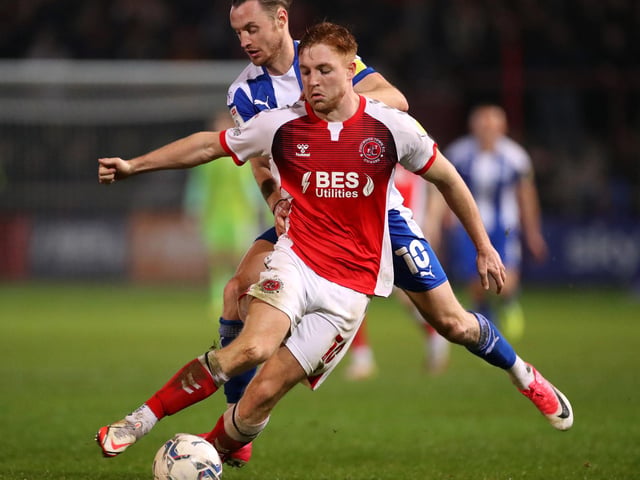 This attacking midfielder once chose Fleetwood over Posh, but surely he's realised that was a mistake after a season-long fight against relegation has been followed by a discharge from the Cod Army. He's only 26, although he has been linked to a reunion with his old Fleetwood boss Joey Barton at Bristol Rovers.